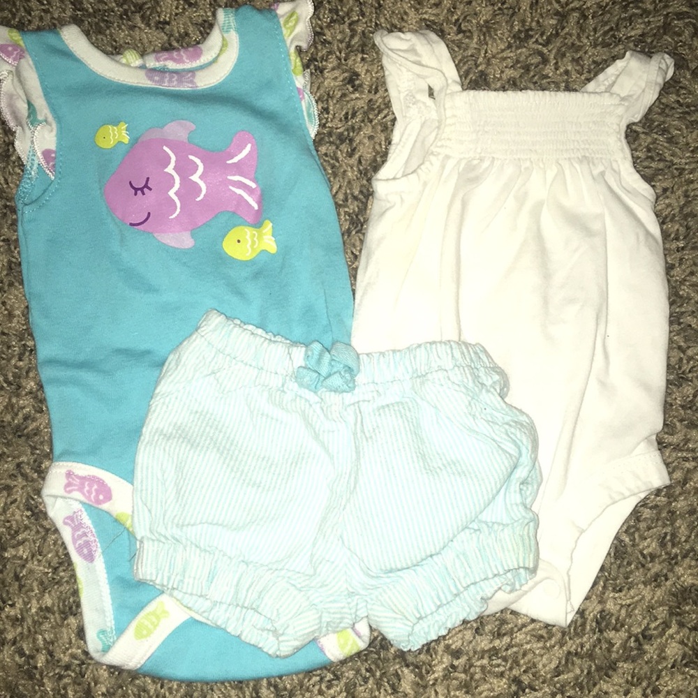 Newborn girl set